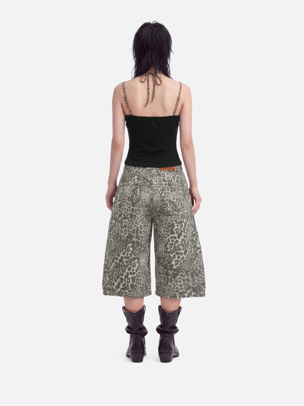 Lepoard Print Jorts