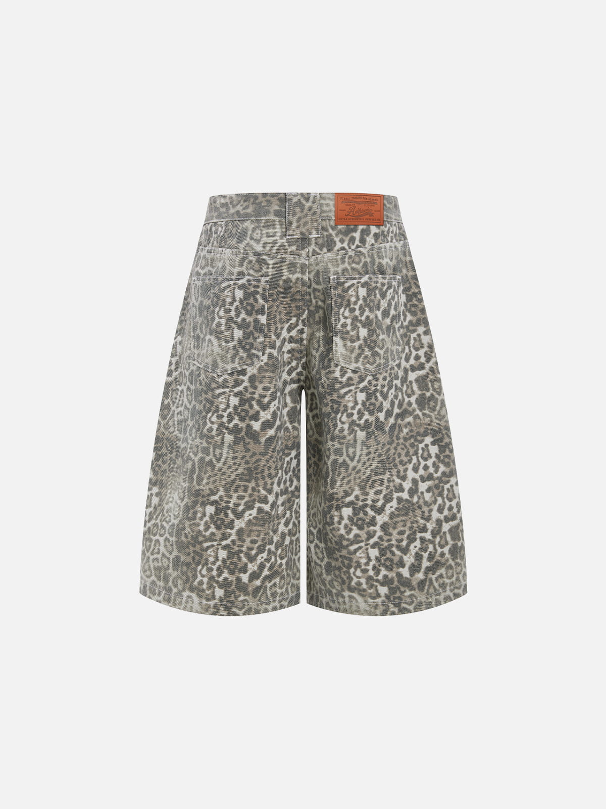 Lepoard Print Jorts