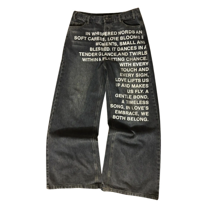 Demin Poem Jeans